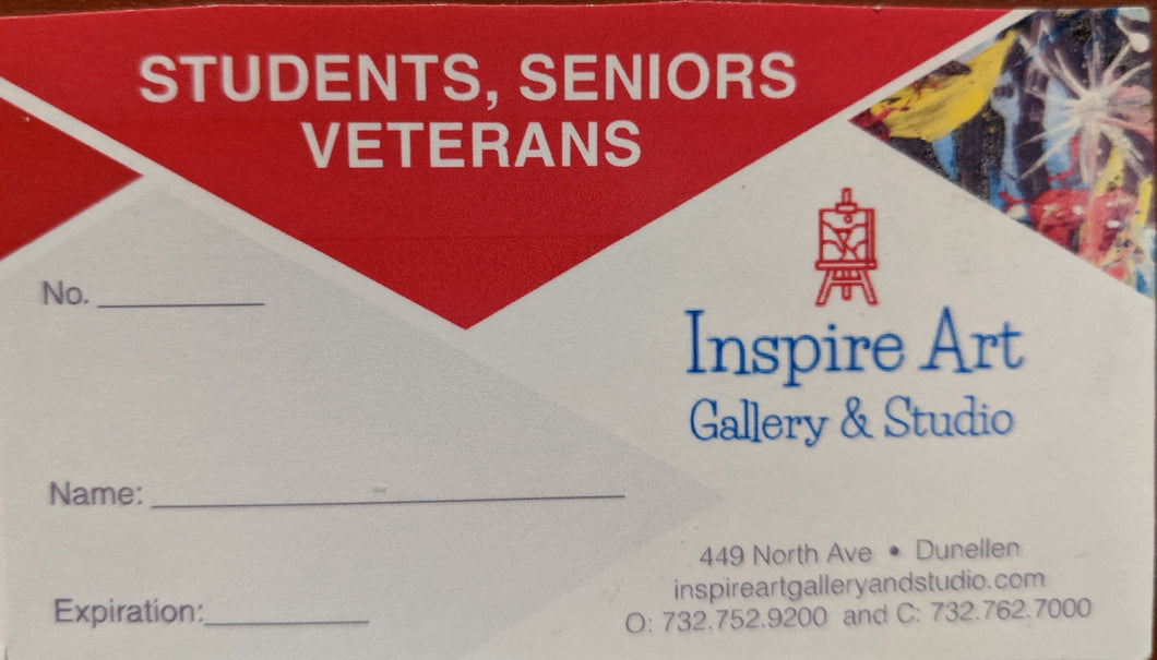 Student, Seniors & Veterans Membership